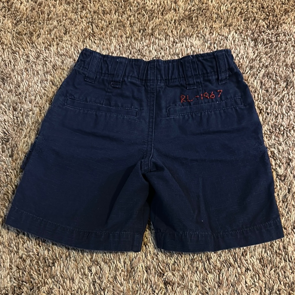 Polo by Ralph Lauren boys Navy Cargo Shorts - Picture 2 of 3